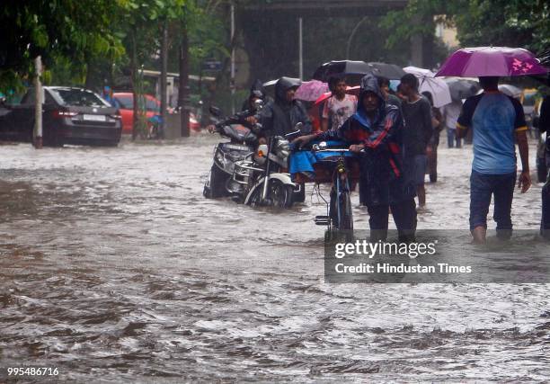 Heavy Rains Bring Mumbai To A Standstill, News Photo