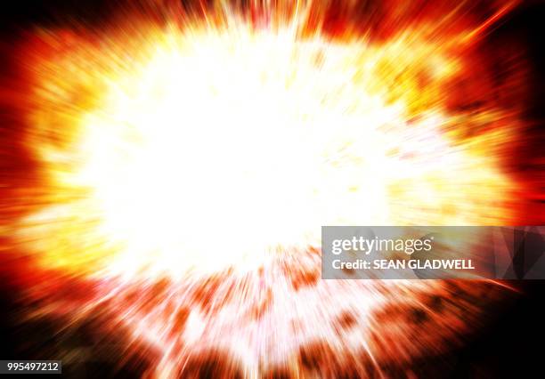explosion - big bang foto e immagini stock
