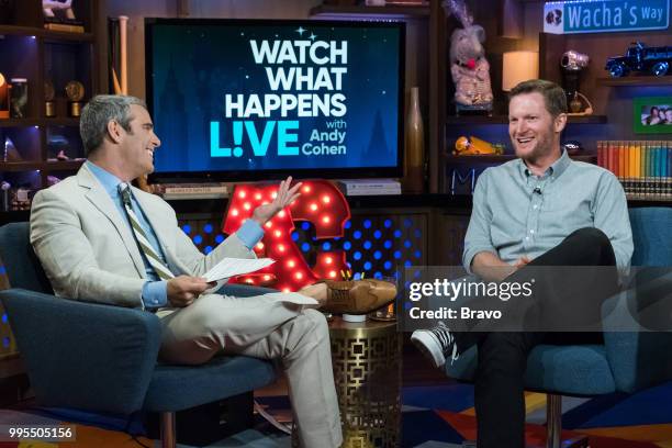 Pictured : Andy Cohen, Dale Earnhardt Jr. --