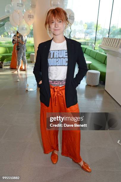 Jessie Buckley attends the launch party for the inaugural Issue of "Drugstore Culture" at Chucs Serpentine on July 10, 2018 in London, England.