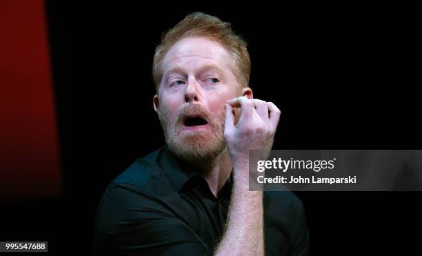 Foundation's Conversations on Broadway with Jesse Tyler Ferguson interviewed by Richard Ridge at The Robin Williams Center on July 10, 2018 in New...