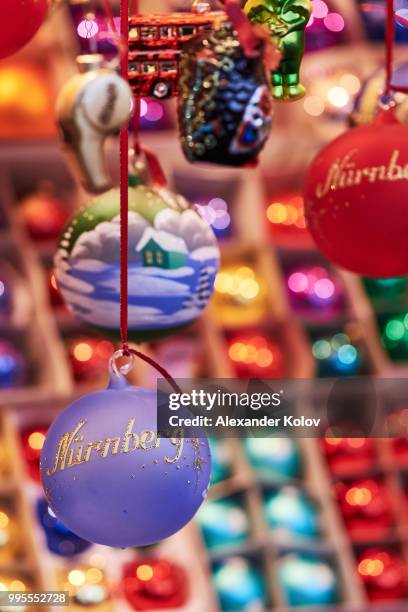 christmas ornaments - carousel ball stock pictures, royalty-free photos & images