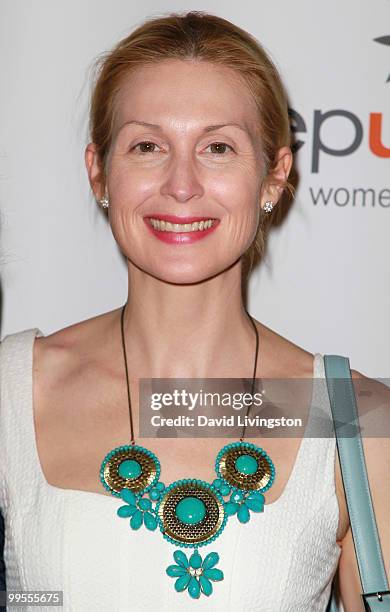Actress Kelly Rutherford attends Step Up Women's Network 7th Annual Inspiration Awards at the Beverly Hilton on May 14, 2010 in Los Angeles,...