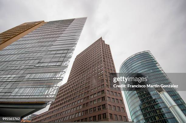 potsdamer platz in berlin, germany - platz stock pictures, royalty-free photos & images