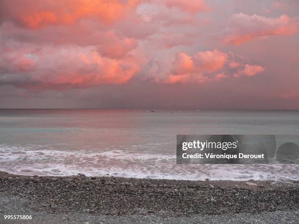 cannes (france) - cannes beach stock pictures, royalty-free photos & images