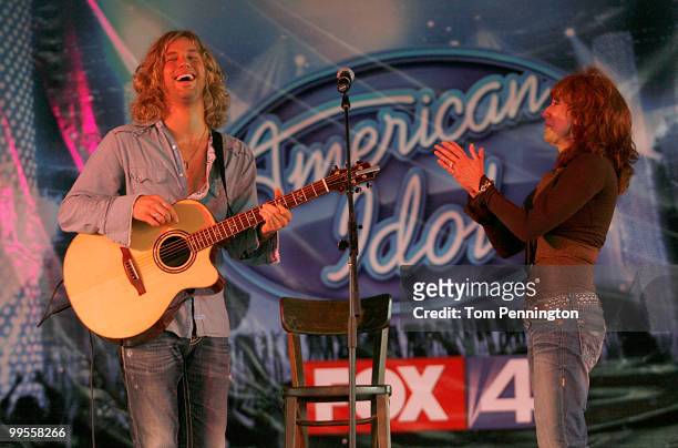 May 14: "American Idol" Season 9 finalist Casey James performs in front of a hometown audience May 14, 2010 in Fort Worth, Texas.