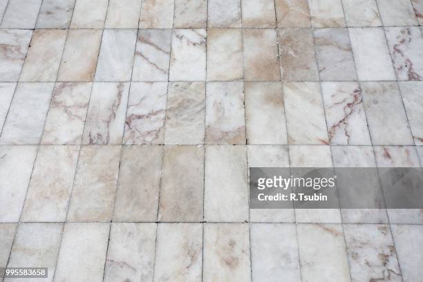 pattern of tiled marble floor textured background - spectrum 2014 inside stock-fotos und bilder