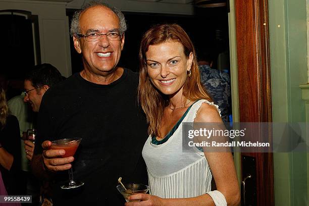 Manager Shep Gordon and author Renee Loux attend the Starry Night Moondance at Tommy Bahamas on Day One of the 2009 Maui Film Festival>> on June 17,...