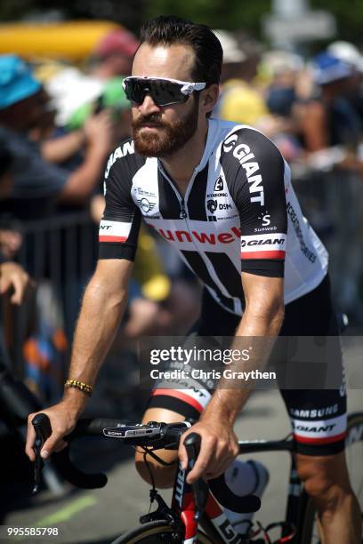 Start / Simon Geschke of Germany and Team Sunweb / during the 105th Tour de France 2018, Stage 4 a 195km stage from La Baule to Sarzeau / TDF / on...