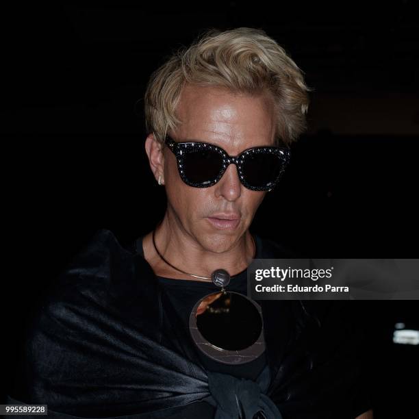 Derek Warburton attends Garcia Madrid show at Mercedes Benz Fashion Week Madrid Spring/ Summer 2019on July 10, 2018 in Madrid, Spain.