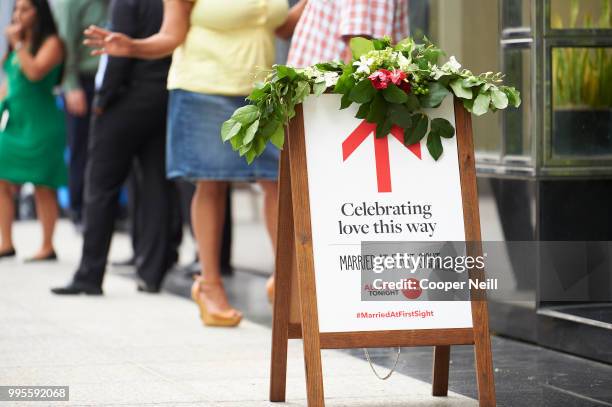 Lifetime celebrates the season 7 premier of "Married at First Sight" by covering the cost of marriage licenses at Renaissance Tower on July 10, 2018...