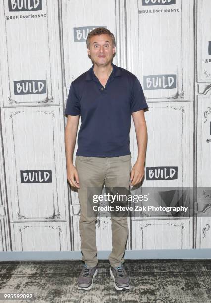 Phil Rosenthal visits Build Series to discuss "Somebody Feed Phil" at Build Studio on July 10, 2018 in New York City.