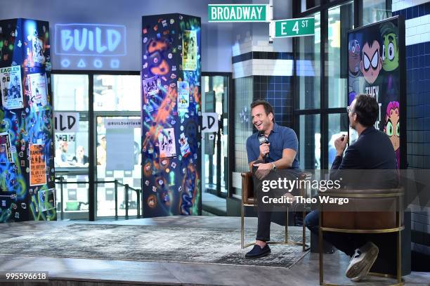 Will Arnett visits Build at Build Studio on July 10, 2018 in New York City.