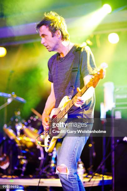 Clint Conley of Mission of Burma performs on stage during day one of Pavement Curated All Tomorrow's Parties Festival at Butlins Holiday Centre on...