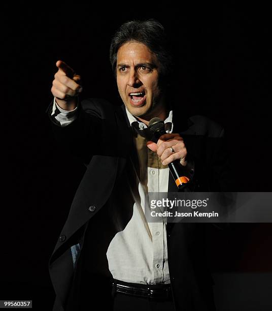 Comedian Ray Romano performs to benefit A Ray of Hope at SVA Theater on May 14, 2010 in New York City.