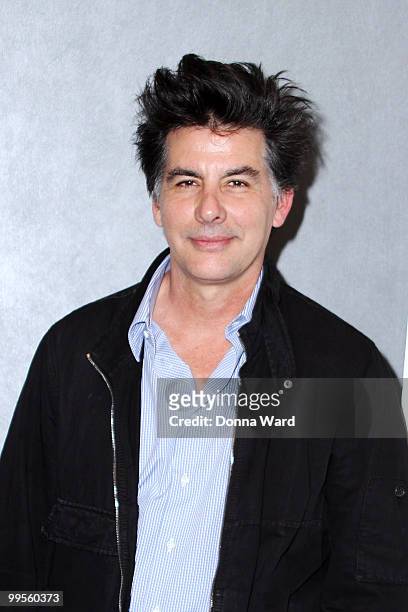David Thornton attends the premiere of ''Here & There'' at Quad Cinema on May 14, 2010 in New York City.