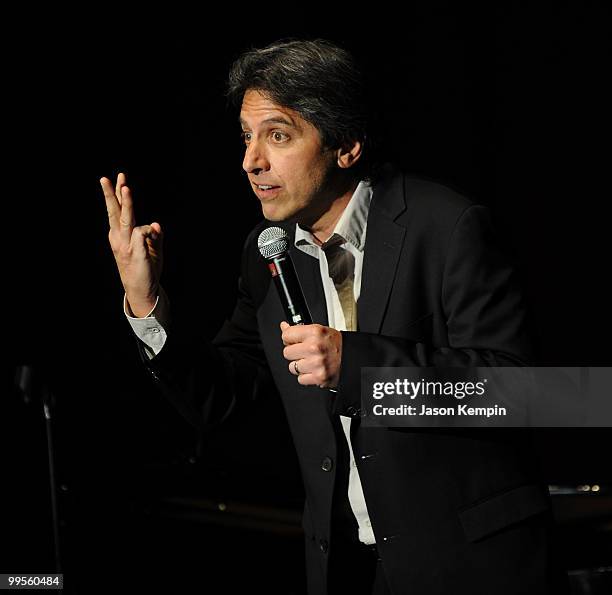 Comedian Ray Romano performs to benefit A Ray of Hope at SVA Theater on May 14, 2010 in New York City.