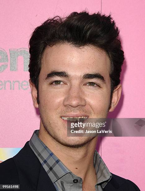 Kevin Jonas of the Jonas Brothers attends the 12th annual Young Hollywood Awards at The Wilshire Ebell Theatre on May 13, 2010 in Los Angeles,...