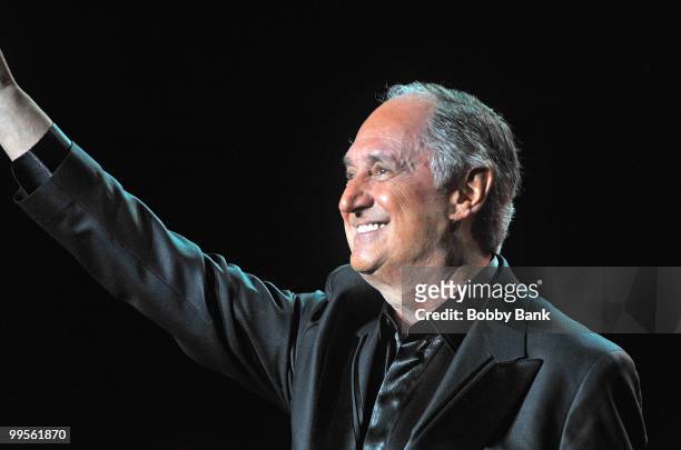 Neil Sedaka performs at the Community Theatre on May 14, 2010 in Morristown, New Jersey.