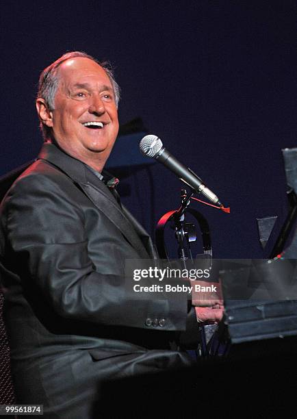 Neil Sedaka performs at the Community Theatre on May 14, 2010 in Morristown, New Jersey.