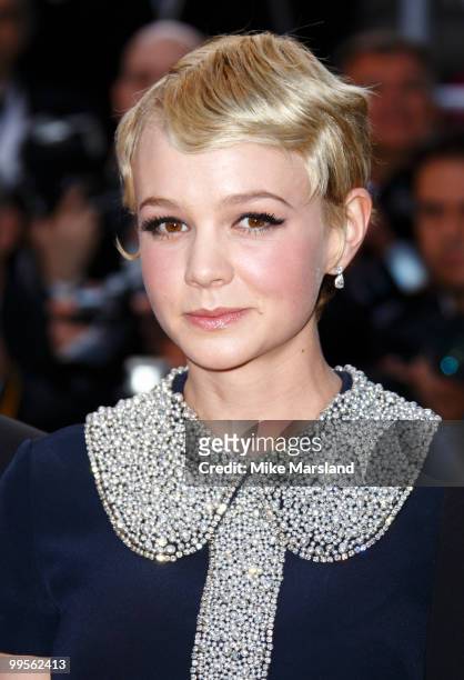 Carey Mulligan attends the Premiere of 'Wall Street: Money Never Sleeps' held at the Palais des Festivals during the 63rd Annual International Cannes...