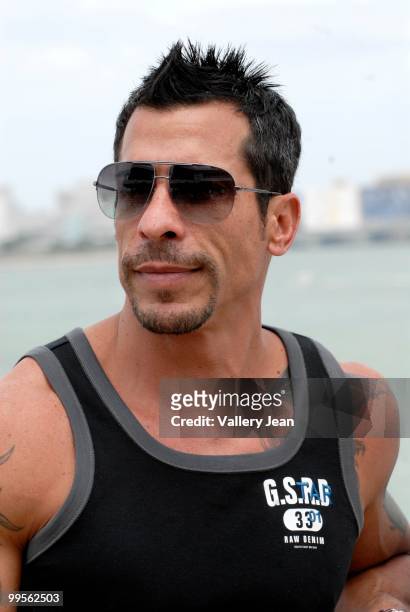 Danny Wood attends New Kids On The Block Concert Cruise Launch on May 14, 2010 in Miami Beach, Florida.