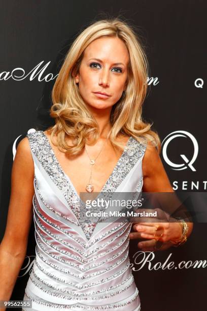 Lady Victoria Hervey attends the Quintessentially Members Party on Pegasus Yacht during the 63rd Annual Cannes Film Festival on May 14, 2010 in...