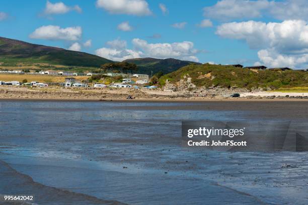 members of the public on a scottish beach - johnfscott stock pictures, royalty-free photos & images