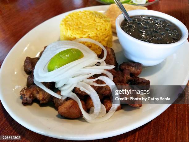 cuban pork - cuba food stock pictures, royalty-free photos & images