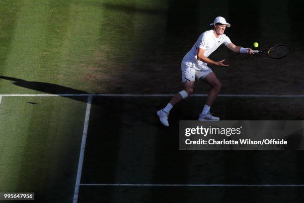 Mens Doubles - Raven Klaasen & Michael Venus v Jamie Murray & Bruno Soares - Jamie Murray at All England Lawn Tennis and Croquet Club on July 10,...