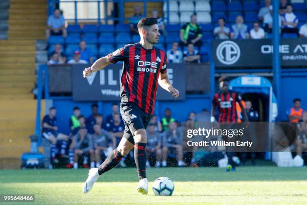 Christopher Schindler of Huddersfield Town during the Pre-Season Friendly match between Bury and Huddersfield Town during the pre season friendly...