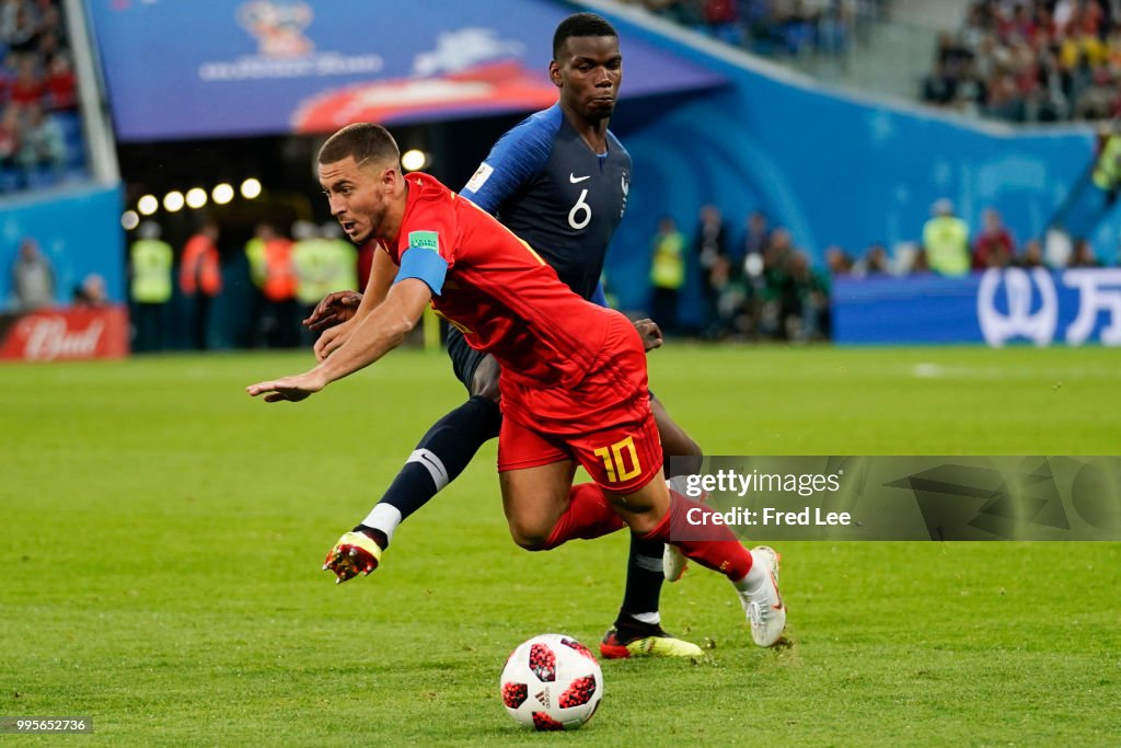 Belgium v France: Semi Final - 2018 FIFA World Cup Russia