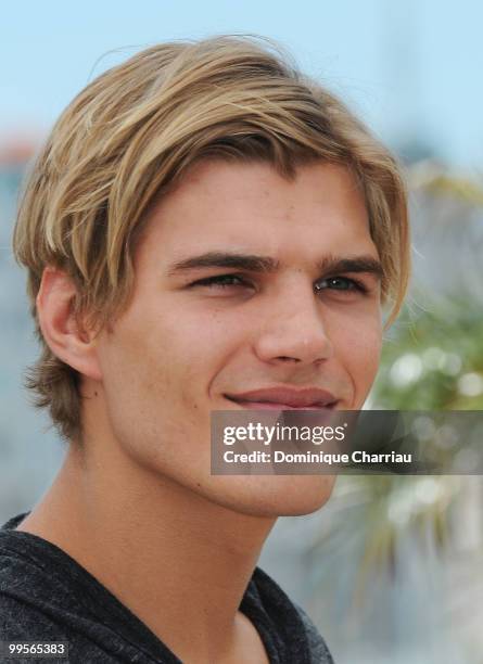 Actor Chris Zylka attends the 'Kaboom' Photo Call held at the Palais des Festivals during the 63rd Annual International Cannes Film Festival on May...