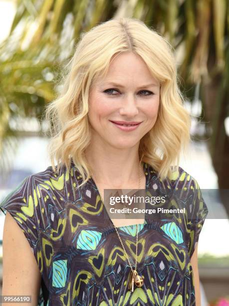 Actress Naomi Watts attends the 'You Will Meet A Tall Dark Stranger' Photocall held at the Palais des Festivals during the 63rd Annual International...