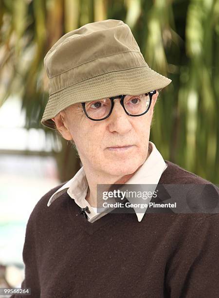 Writer/director Woody Allen attends the 'You Will Meet A Tall Dark Stranger' Photocall held at the Palais des Festivals during the 63rd Annual...