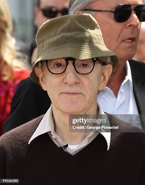 Writer/director Woody Allen attends the 'You Will Meet A Tall Dark Stranger' Photocall held at the Palais des Festivals during the 63rd Annual...