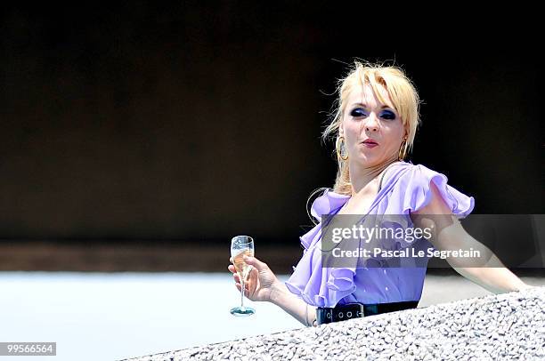 Actress Julie Atlas Muz sighting during the 63rd Annual Cannes Film Festival on May 15, 2010 in Cannes, France.