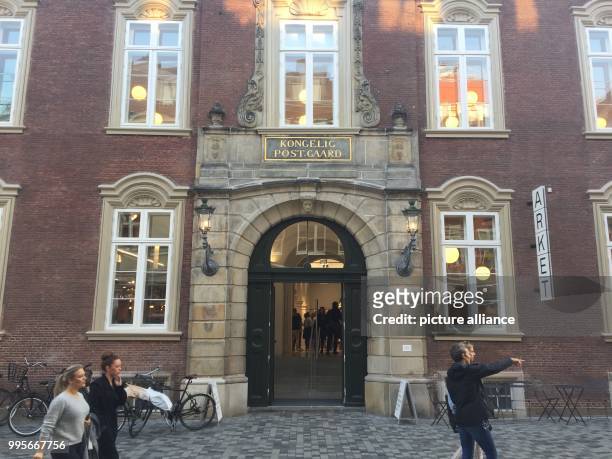 The entrance of an Arket clothes store in Copenhagen, Denmark, 26 September 2017. The Swedish H&M group, which includes the Arket chain, targets new...