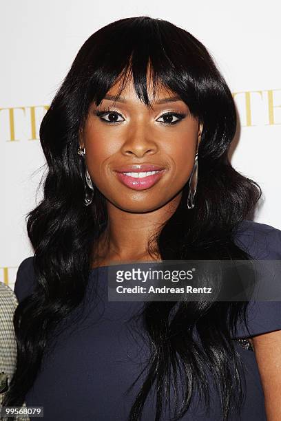 Actress Jennifer Hudson during the Jennifer Hudson Film Announcement at the Martini Terrace during the 63rd Annual Cannes Film Festival on May 15,...