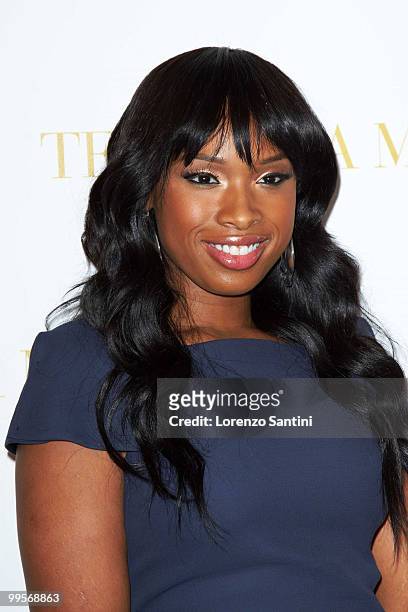 Jennifer Hudson attends the "Winnie" Press Conference at the Martini Terrazza of Cannes on May 15, 2010 in Cannes, France.