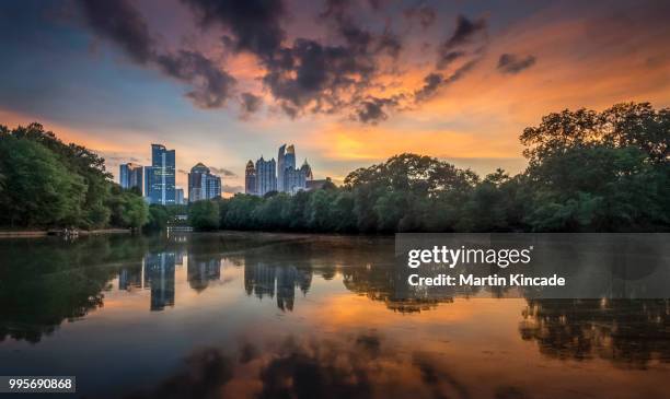 midtown sunset - kincade - fotografias e filmes do acervo