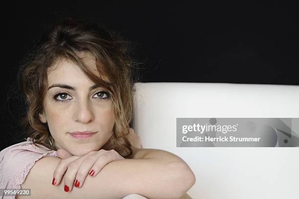 Actress Julieta Zylberberg from the film "Invisible Eye" poses for a portrait session during the 63rd Annual Cannes Film Festival on May 14, 2010 in...