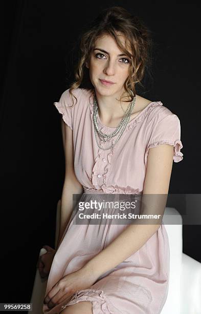 Actress Julieta Zylberberg from the film "Invisible Eye" poses for a portrait session during the 63rd Annual Cannes Film Festival on May 14, 2010 in...