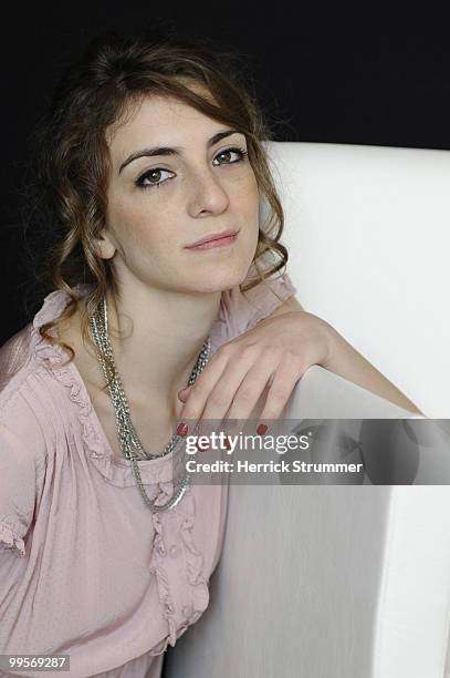 Actress Julieta Zylberberg from the film "Invisible Eye" poses for a portrait session during the 63rd Annual Cannes Film Festival on May 14, 2010 in...