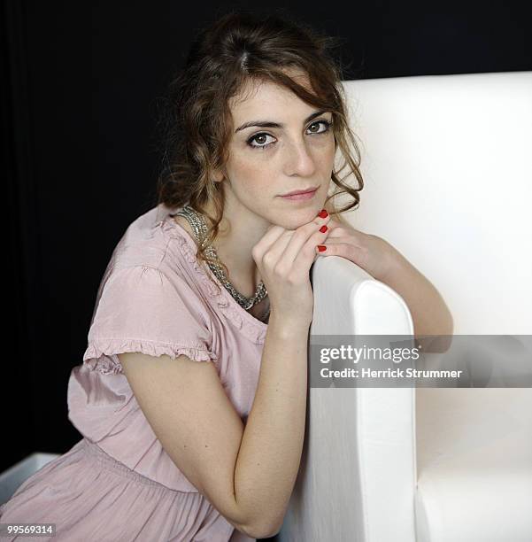 Actress Julieta Zylberberg from the film "Invisible Eye" poses for a portrait session during the 63rd Annual Cannes Film Festival on May 14, 2010 in...