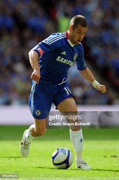 Joe Cole of Chelsea during the FA Cup sponsored by E.ON Final match between Chelsea and Portsmouth at Wembley Stadium on May 15, 2010 in London,...