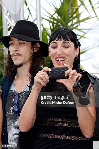 Rossy de Palma attends the 'Homage To The Spanish Cinema' photocall at the Palais des Festivals during the 63rd Annual Cannes Film Festival on May...