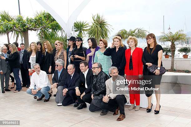 Guest, Pilar Lopez de Ayala, guest, Elsa Pataky, guest, Rossy de Palma, Angeles Gonzales Sinde, guest, Catherine Deneuve, Marisa Paredes, Isabel...