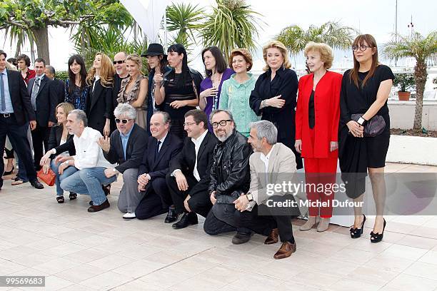 Guest, Pilar Lopez de Ayala, guest, Elsa Pataky, guest, Rossy de Palma, Angeles Gonzales Sinde, guest, Catherine Deneuve, Marisa Paredes, Isabel...