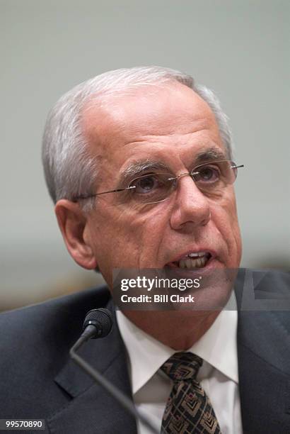 Former congressman Tony Coelho testifies during the House Constitution Subcommittee's hearing on the Americans with Disabilities Act on Wednesday,...